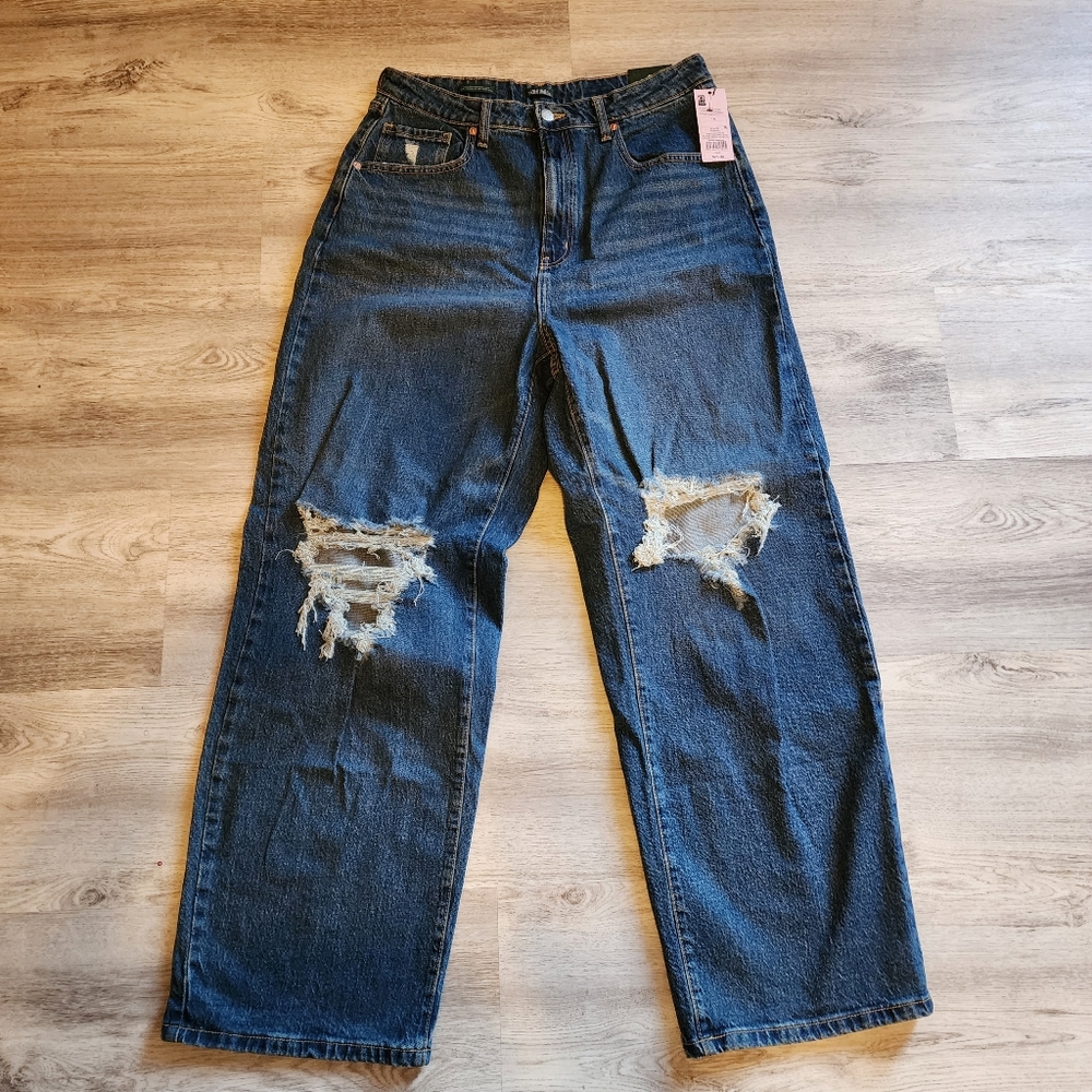 NWT size 14/32 baggy high rise jeans